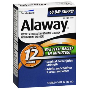 ALAWAY 12HR EYE ITCH RELIEF 10ML BAUSCH AND LOMB