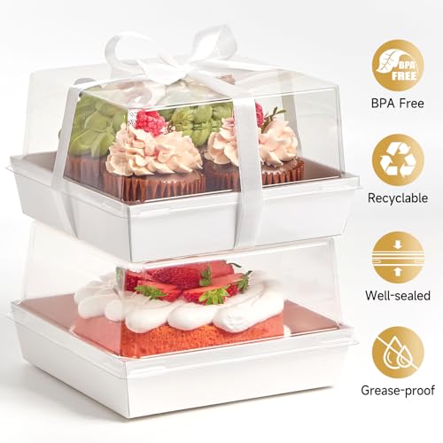 El Mejor Listado de Cajas para tartas los mejores 10. 23 Cajas para tartas marca Ocmoiy (2)