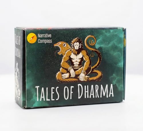 Image of Tales of Dharma: Epic Card Game | Board Game for Game Nights & Families | Strategic Game Based on Itihasa & History | Perfect for Gifting