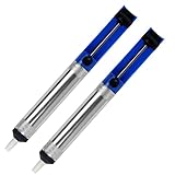 Lesnow Solder Sucker Desoldering Pump,Electric Soldering Iron Auxiliary Tool Manual Desoldering Suction Pump,Vacuum Pump Solder Removal Tool (2 pcs Desoldering Pumps)