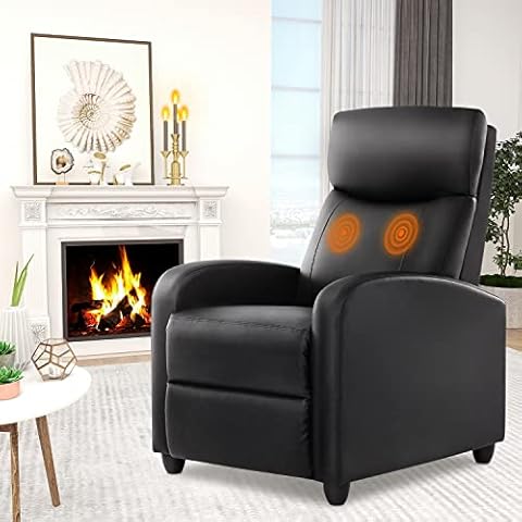 anwickjeff PU Leather Massage Recliner Cover