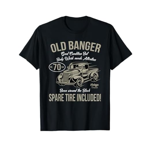 Vintage Old Banger - 70th Birthday T-Shirt