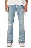 HUDSON Men's Walker Kick Flare, Bandana
