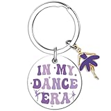 OWIGIU Dancer Gifts for Girls Teens Dance Keychain Gifts for Dancers Dance Stuff Ballet Accessories Dance Teacher Gifts for Women Dance Competition Dance Team Gifts Dance Recital Gifts Ideas
