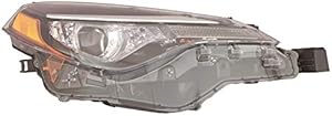 2017-2019 Toyota Corolla Passenger Side Headlight Assembly; Bi-Led Type; With Led Daytime Running Light; Ce/L/Le/Le-Eco Sedan Models; Made Of Pp Plastic Partslink TO2503249C