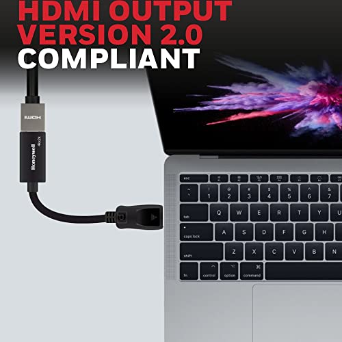 Honeywell Display Port to HDMI Adapter, 4K 3D Resolution with Surround Sound Audio Support, Male-Female Adapter, Compatible with LED Displays,... - Image 2