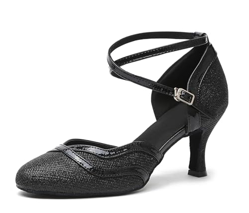 Sangle de cheville noire L271 taille 37.5 pour chaussures de danse latine