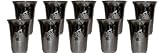 Silver Like Kiddush Cups Heavyweight Plastic (10 Cups)
