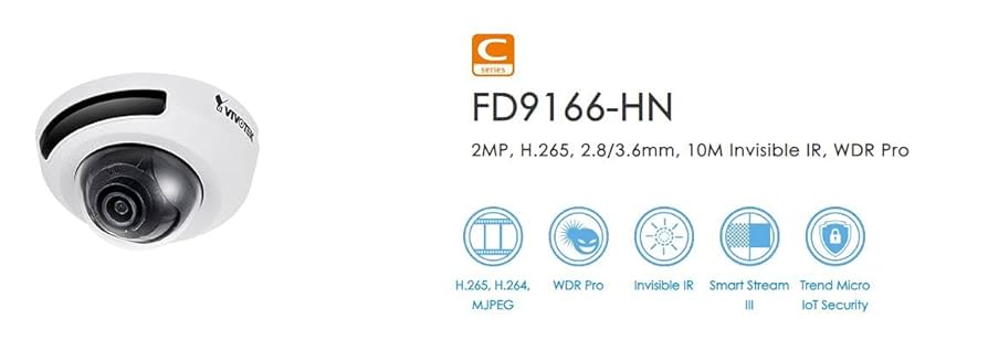 防犯カメラ VIVOTEK FD9166-HN 防犯カメラ VIVOTEK FD9166-HN FD9166-HN 防犯カメラ ドーム型