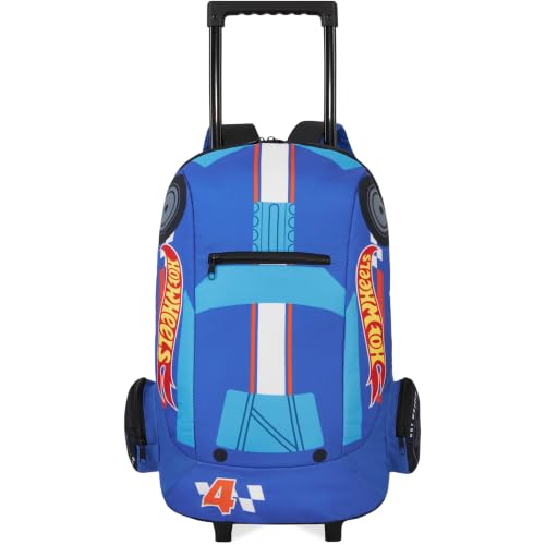 Get Trend Hot Wheels 3D Rolling Luggage with Wheels 17 Travel Bag