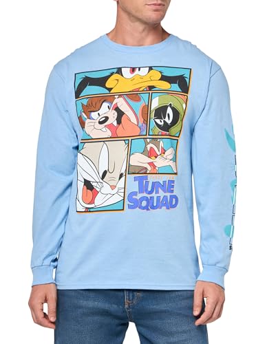 T-shirt Space Jam Tune Squad manches longues homme contre la fraîcheur