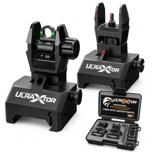 Upgraded Fiber Optic Iron Sights