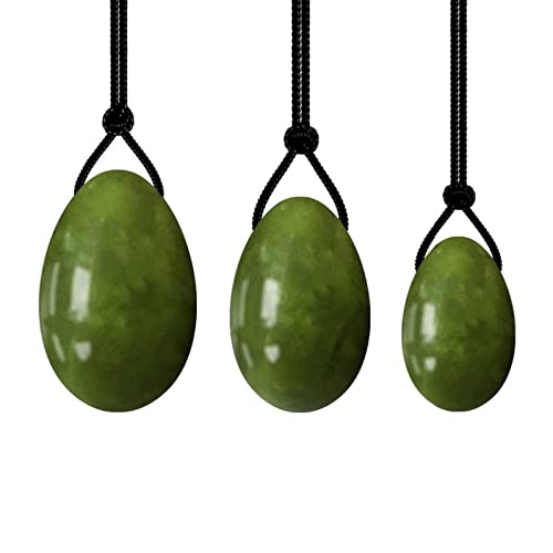 Natural Jade Egg Kegel Women Pelvic Floor Muscle Kegel Exercise Yoni Egg Tightening Ben Wa Ball Kegel Egg,Whole Set