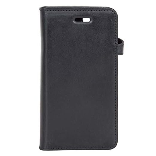 BUFFALO Mobilfodral, Plånboksväska, Mobilväska till iPhone 6, iPhone 7, iPhone 8, iPhoneSE i svart färg