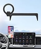 MaserWeller Car Phone Holder for Volkswagen VW Tiguan 2025-2026 Accessories 15-Inch Screen Fixed Clip, 360° Rotation Phone Mount Compatible with MagSafe, Does Not Affect Air Vent