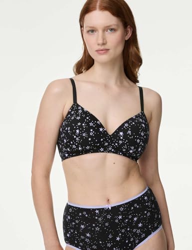 Image of Marks & Spencer Women's Cotton Blend Wirefree Bra