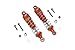 GPM for LOSI 1/18 2WD Mini-T 2.0 LOS01015 Aluminum Rear Spring DAMPERS (60MM) -12PC Set (Orange)