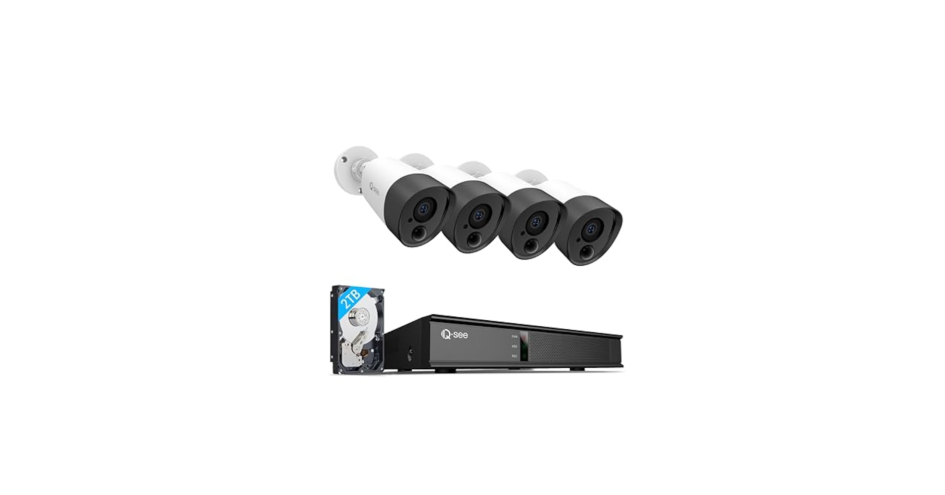 Amazon.com : Qsee 5MP Security Camera System with Human