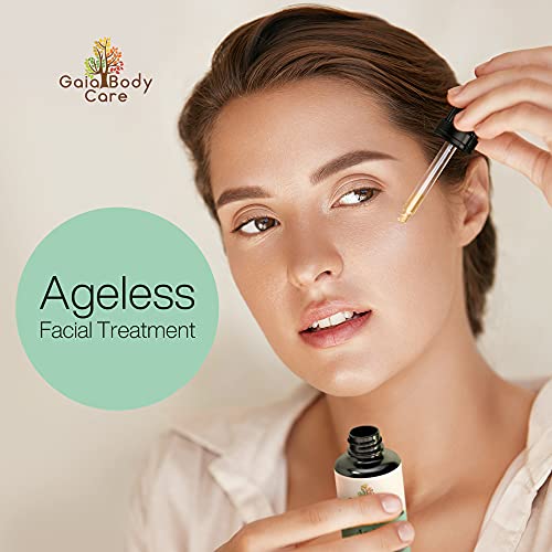 Gaia Body Care 5% Bakuchiol Oil Organic - (1Oz) - Anti Aging, Antiwrinkle, Hyperpigmentation And Dark Spot Remover Bakuchiol Serum - Best Retinol Alternative Facial Serum #TOP3