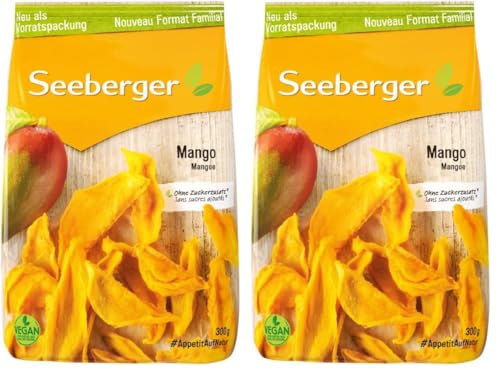 Seeberger Mangues séchées (300 g) (Lot de 2)