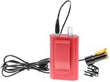 Mike Dental LED-Scheinwerfer, 5 W, tragbar, mit Filter und Kunststoff-Batterie, Rot