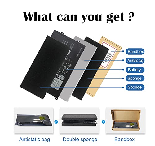 Trhff P39F P49G 43Wh Laptop Battery For Inspiron 15 5000 Series 15-5547 5547 5548 5545 5542 N5547 N5447 5447 5445 5448 I5547-3750Slv Latitude 14 3450 15 3550 E3450 E3550 1V2F6 0Pd19 Notebook Pc. #TOP5