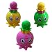 TOYANDONA 3Pcs Bébé Jouets de Bain Pulvérisation d'eau Poulpe Jouets L'heure du Bain Baignoire Jouets Flottant Baignoire Douche Piscine Salle de Bain Jouet pour Bébé Enfant en Bas Âge