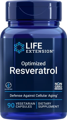 Life Extension Optimized Resveratrol 90 Vegetarian Capsules