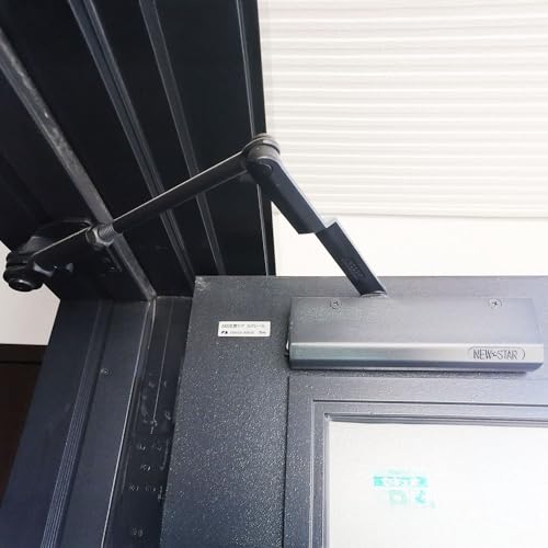 取付簡単 NEWSTAR (ニュースター) 積水ハウス純正 交換用 ドアクローザー 【 室内から見て右勝手 】 ブラック 戸建て住宅用 ※室内から見ての勝手 (開き) で注文をお願いします 積水ハウスの仕様に合せ、注文とは逆勝手の商品が届きます 【全国送料