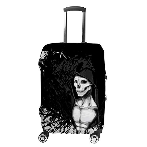 Housse de protection pour valise Ruchen anti-rayures motif squelette