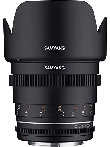 Samyang 50mm T1.5 ハイスピード フルフレーム VDSLR MK2 シネレンズ Canon RF SYDSX50-RF用