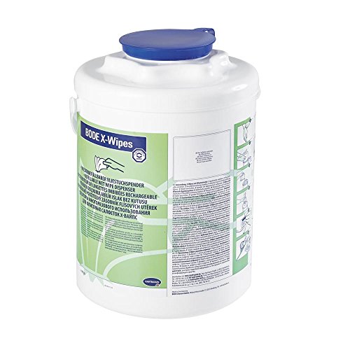 BODE X-Wipes Spender blau seau distributeur vide en plastique pour lingettes