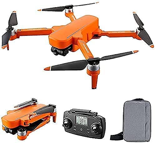 Drone con Cámara Plegable GPS Drone con Cámara Uhd De 6K para Adultos, Cuadricóptero con Motor Sin Escobillas, Retorno Automático A Casa, Sígueme, 30 Minutos De Vuelo, Rango De Control Largo, Incluye