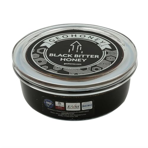 Miel Premium Geohoney Black Bitter Oak 450g miniatura 1
