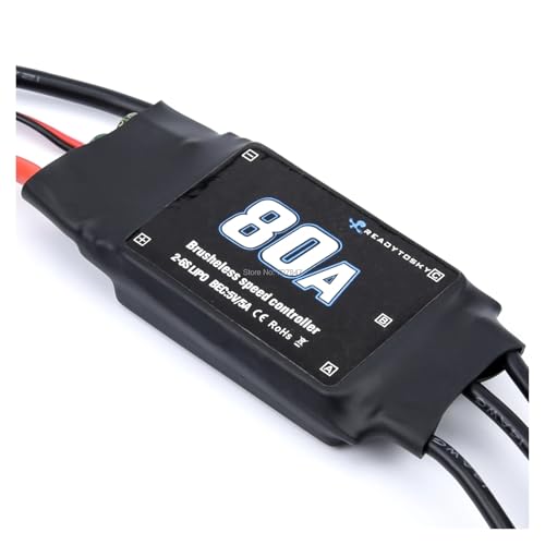 ESC sans balais 80A 432Hz motorisation UAV haute vitesse 7V-25V