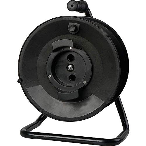 TecNec JackReel-3 High Capacity Low Cost Black Industrial Cable Reel by TecNec