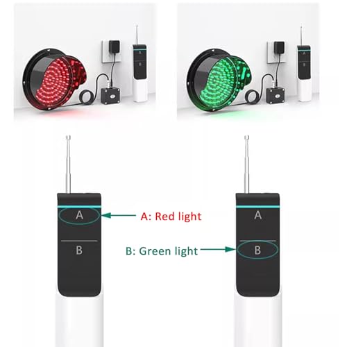Semáforos LED con mando y función de retardo para muelles de carga 5