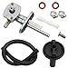 SYOWADA Fuel Petcock Valve Kit Replacement for Yamaha Bruin 350 Grizzly 350 660 4 Wheeler YFM350 YFM660 5KM-24500-10-00 5KM-24311-20-00 1NS-F4524-00-00 Fuel Valve Kit