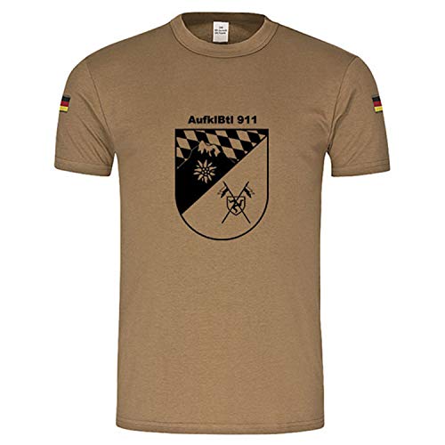 T-shirt AufklBtl 911 Copytec vert pour randonnée et outdoor