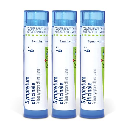 Boiron Symphytum Officinale 6c Homeopathic Medicine that Promotes Healing of Bone Trauma - Pack of 3 (240 Pellets)