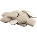 SoftTouch Premium Scratch Resistant Domed Felt Pads for Hard Floor Surfaces, Self-Stick 1.5" Square (16 PC)