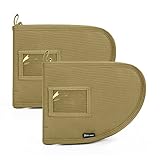 DSLEAF ピストルケース 2点セット ハンドガンケース ピストルバッグ ハンドガンバッグ 持ち運び