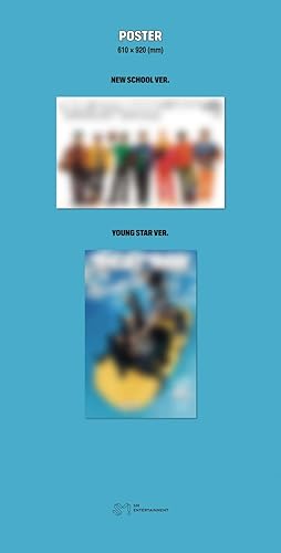 Miniatura 7 de NCT Dream Beatbox 2nd Album Repackage PhotoBook Ver NEW SCHOOL Cover 1p Folding Poster On Pack+Booklet+PhotoCard+Sticker+Tracking Sealed