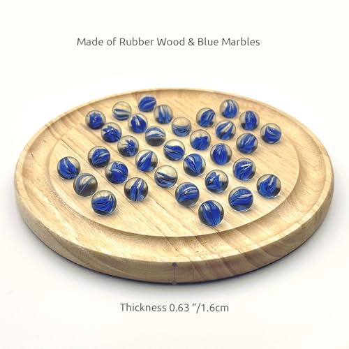Juego de Mesa Solitario de Mármol Clásico miniatura 4
