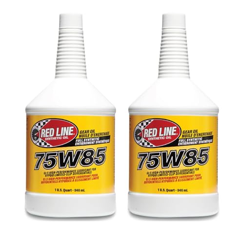 Timberline - Differential Fluid Venting From The Rear Axle - 2021-2023 Ford Explorer 6 Red Line 50104 75W85 GL-5 Full Synthetic Gear Oil for Hypoid Limited Slip Differentials - 2 Quarts