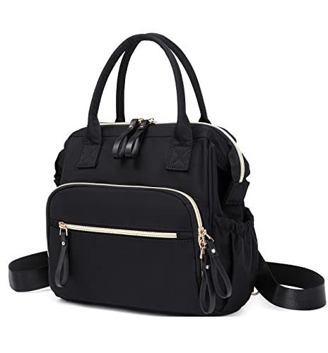 Loradi Convertible Diaper Bag Tote, Water-Resistant Diaper Backpack With Anti-Theft Pockets, Small Crossbody Bag #TOP15