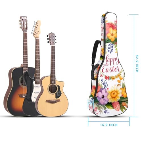 Sac guitare acoustique contre la pluie et les chocs étui 101,6 cm