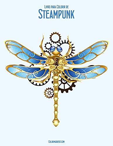 Livro para Colorir de Steampunk 2 (Portuguese Edition)