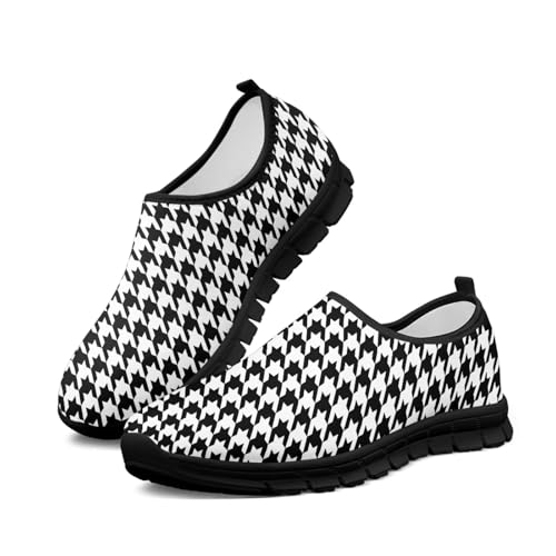 Howilath Slip on Shoes Women Running Sneakers Breathable Casual Loafers Hands Free Shoes with Anti-Slip Sole