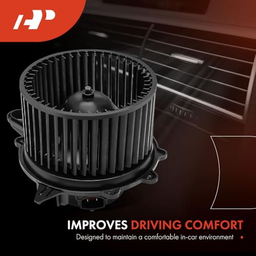 Image of A-Premium Front HVAC Heater Blower Motor and Resistor Compatible with Ford F-150 1997-2003, F-150 Heritage 2004, F-250 1997-1999, Expedition 1997-2002, with Fan Cage, 2-PC Set, Replace# 4L3Z19A706AA